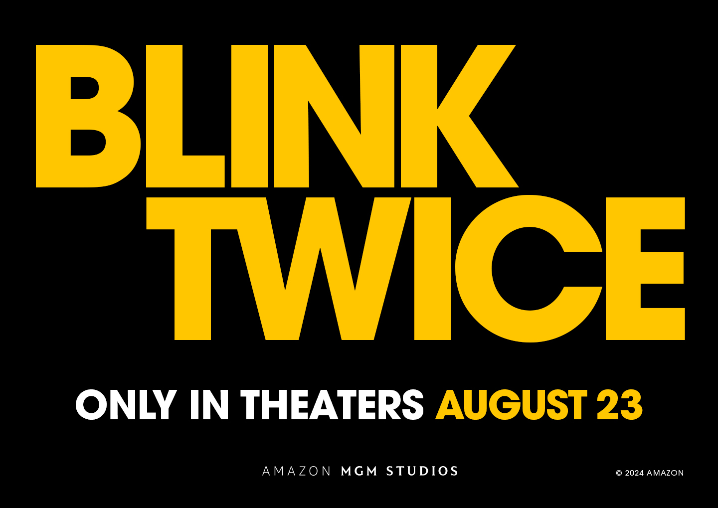 You are currently viewing BLINK TWICE | Official Trailer